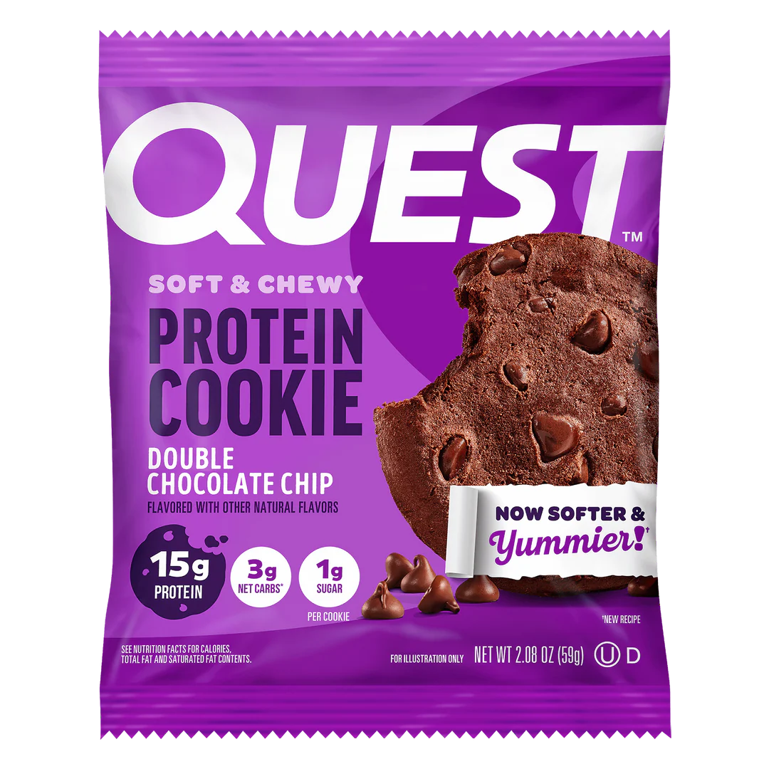 QUEST Double Chocolate Chip Cookie (60g)
