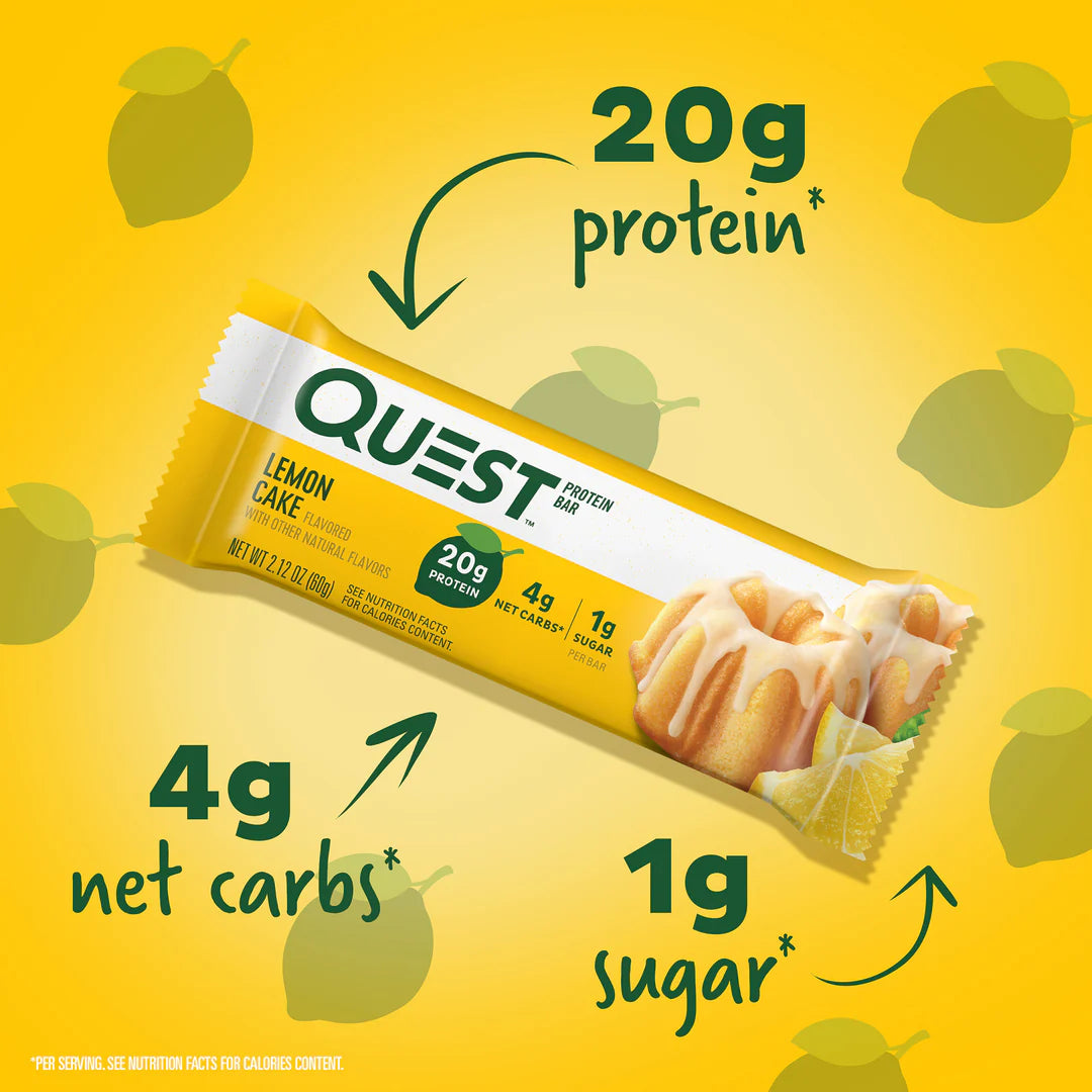 QUEST Lemon Cake Protein Bar (60g)