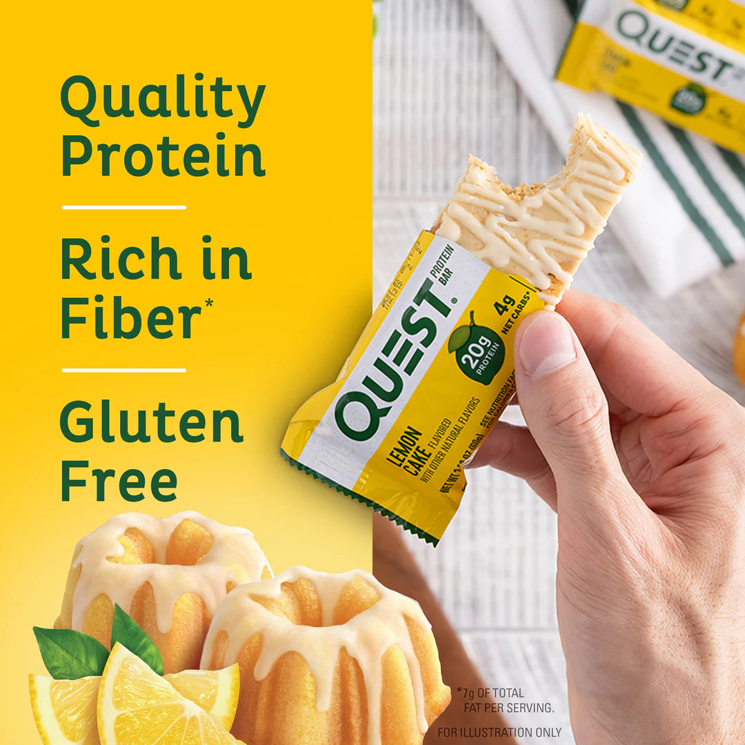 QUEST Lemon Cake Protein Bar (60g)
