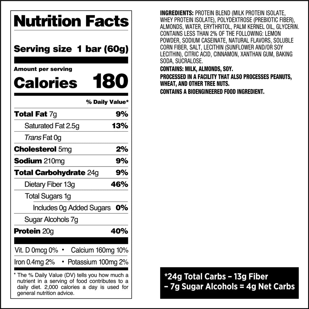 QUEST Lemon Cake Protein Bar (60g)