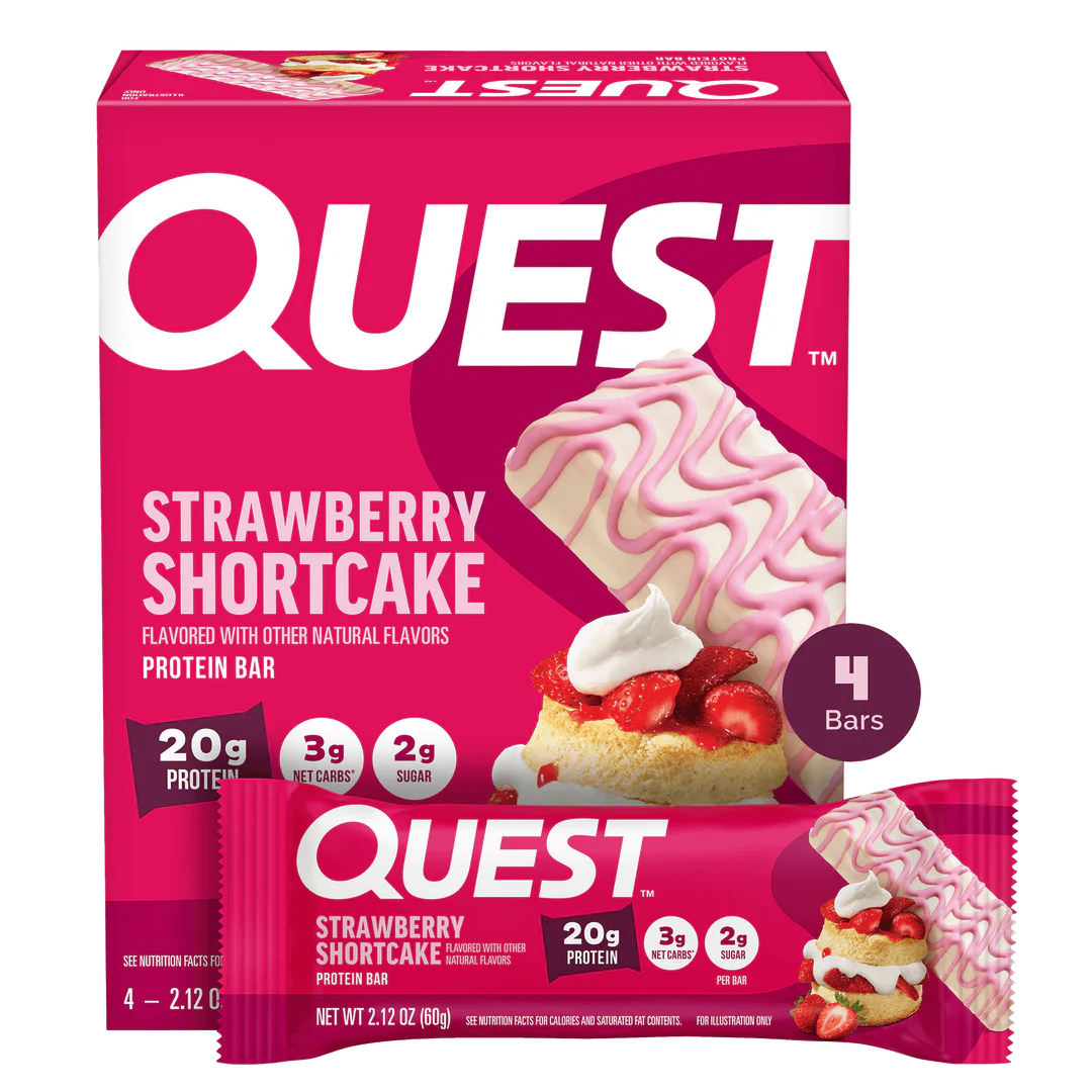 QUEST Strawberry Shortcake Protein Bar (60g)
