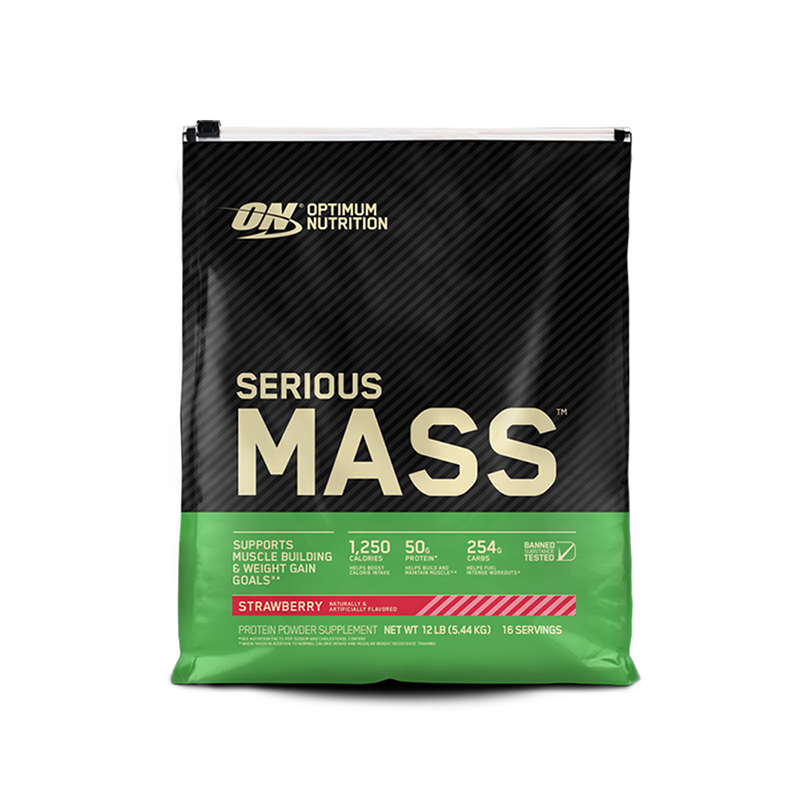 Optimum Nutrition Serious Mass 12lb / 5.5kg (16 Servings)