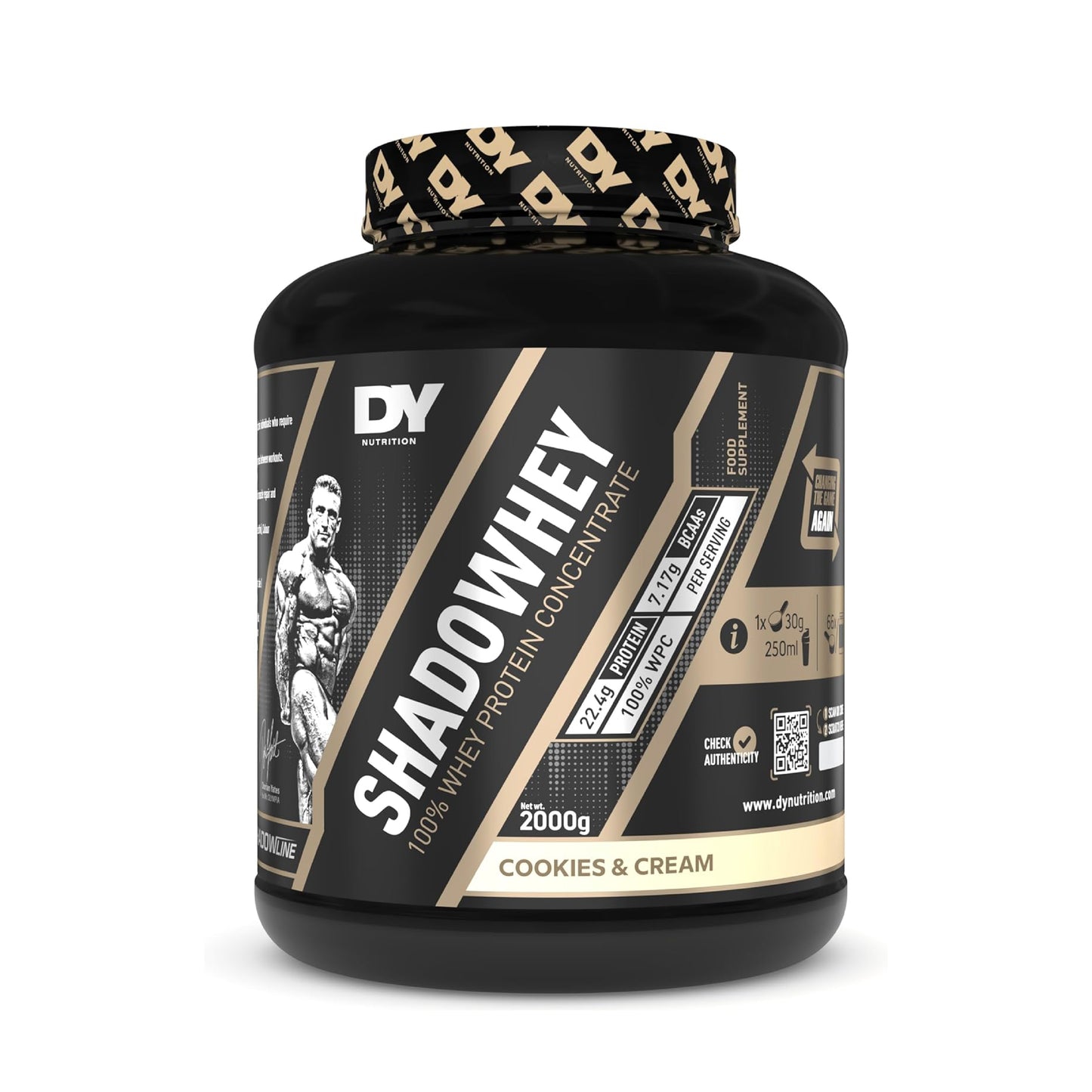 DY Shadow Whey Protein 2KG (66 Servings)