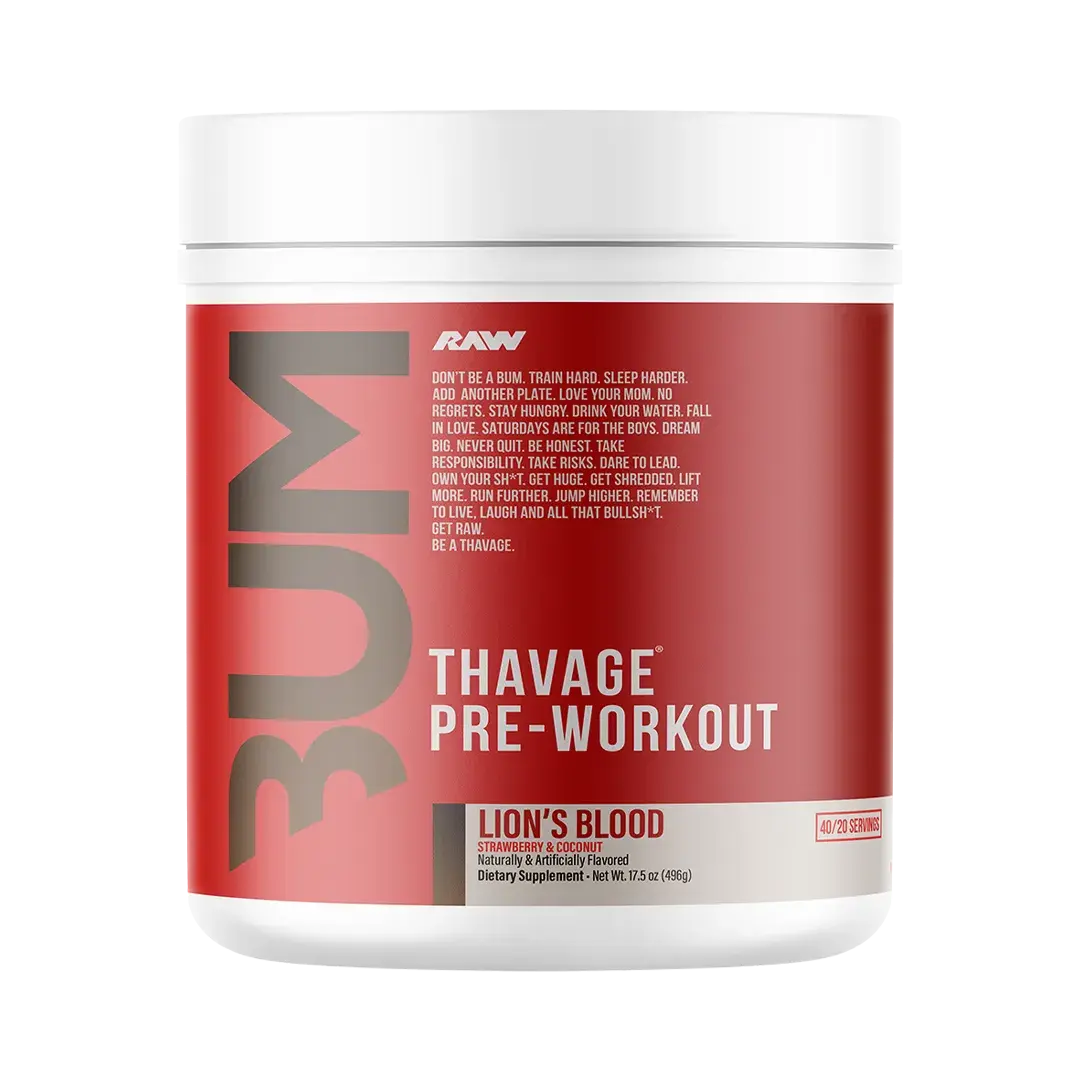 RAW Thavage Pre-Workout (492g)