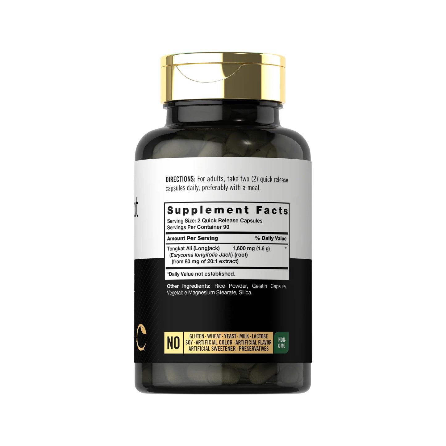 Carlyle Tongkat Ali 1600mg (180 Capsules)
