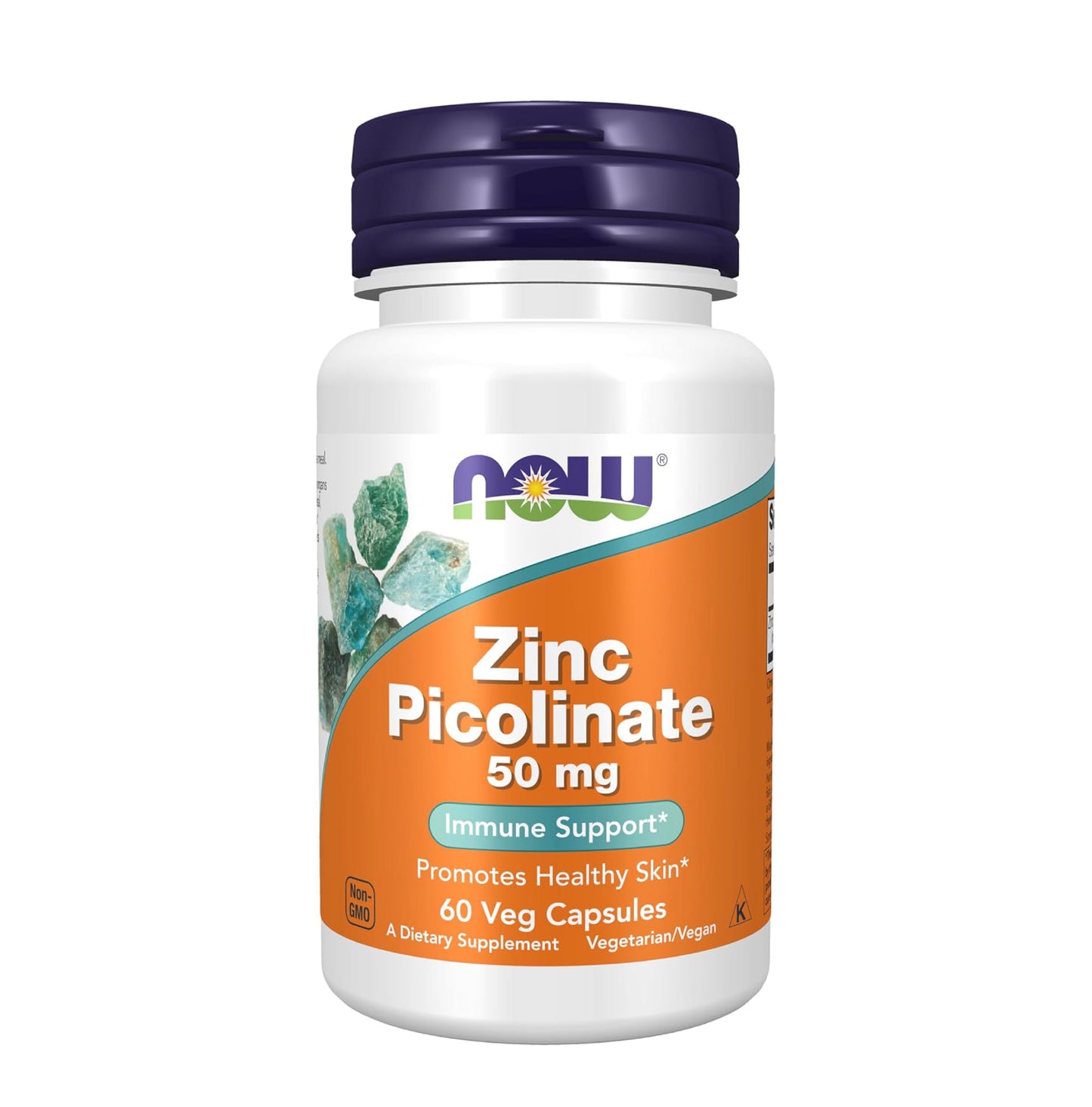 Now Foods Zinc Picolinate 50mg Immune & Health Support