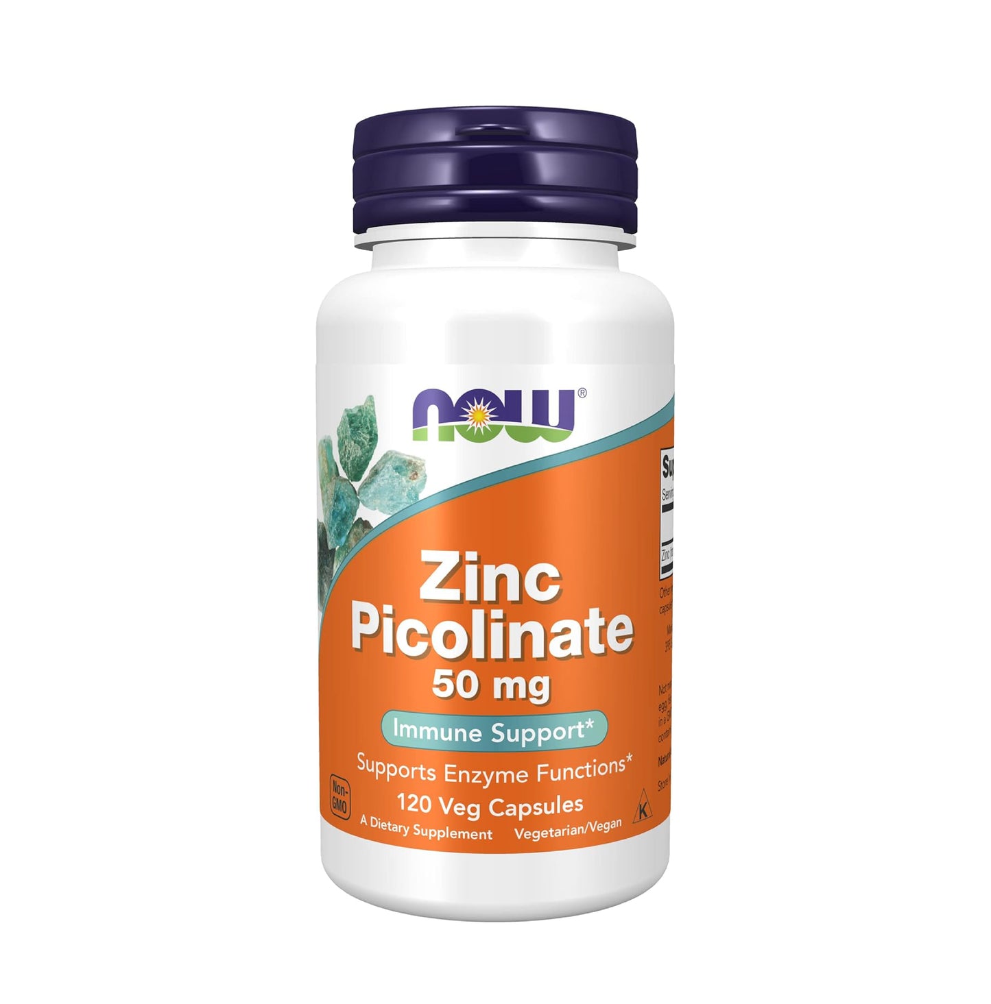 Now Foods Zinc Picolinate 50mg Immune & Health Support