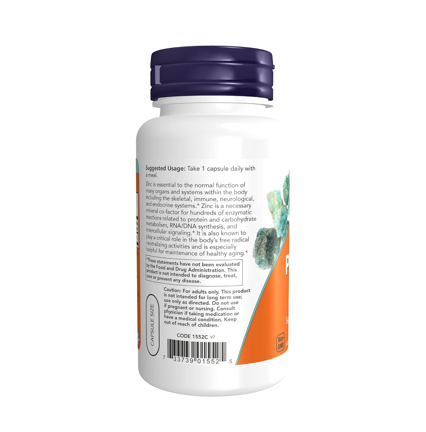 Now Foods Zinc Picolinate 50mg Immune & Health Support