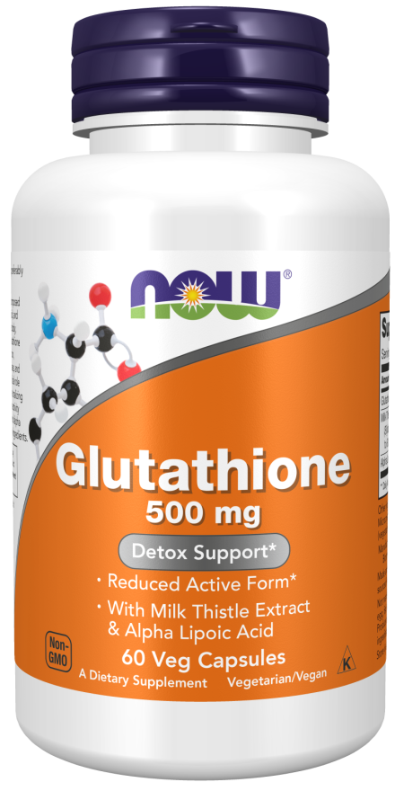 Now Food Glutathione 500 mg Veg Capsules