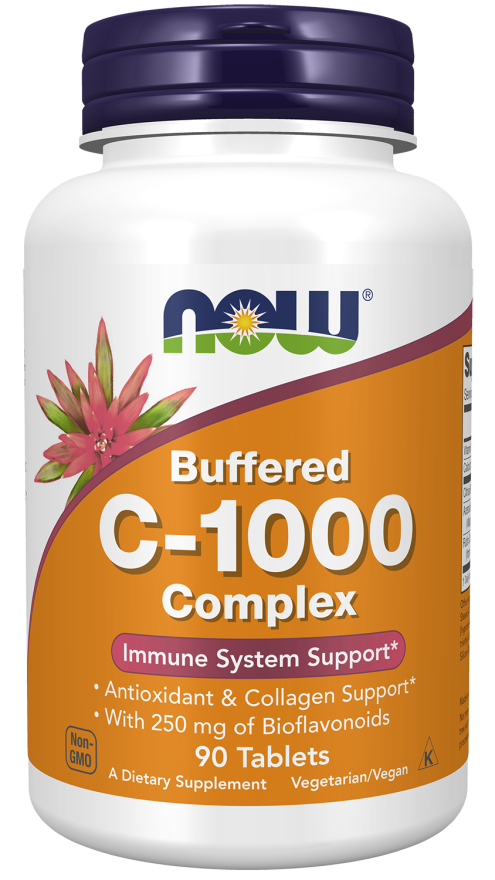 Now Foods Vitamin C-1000 Complex, Buffered (90 Tablets)