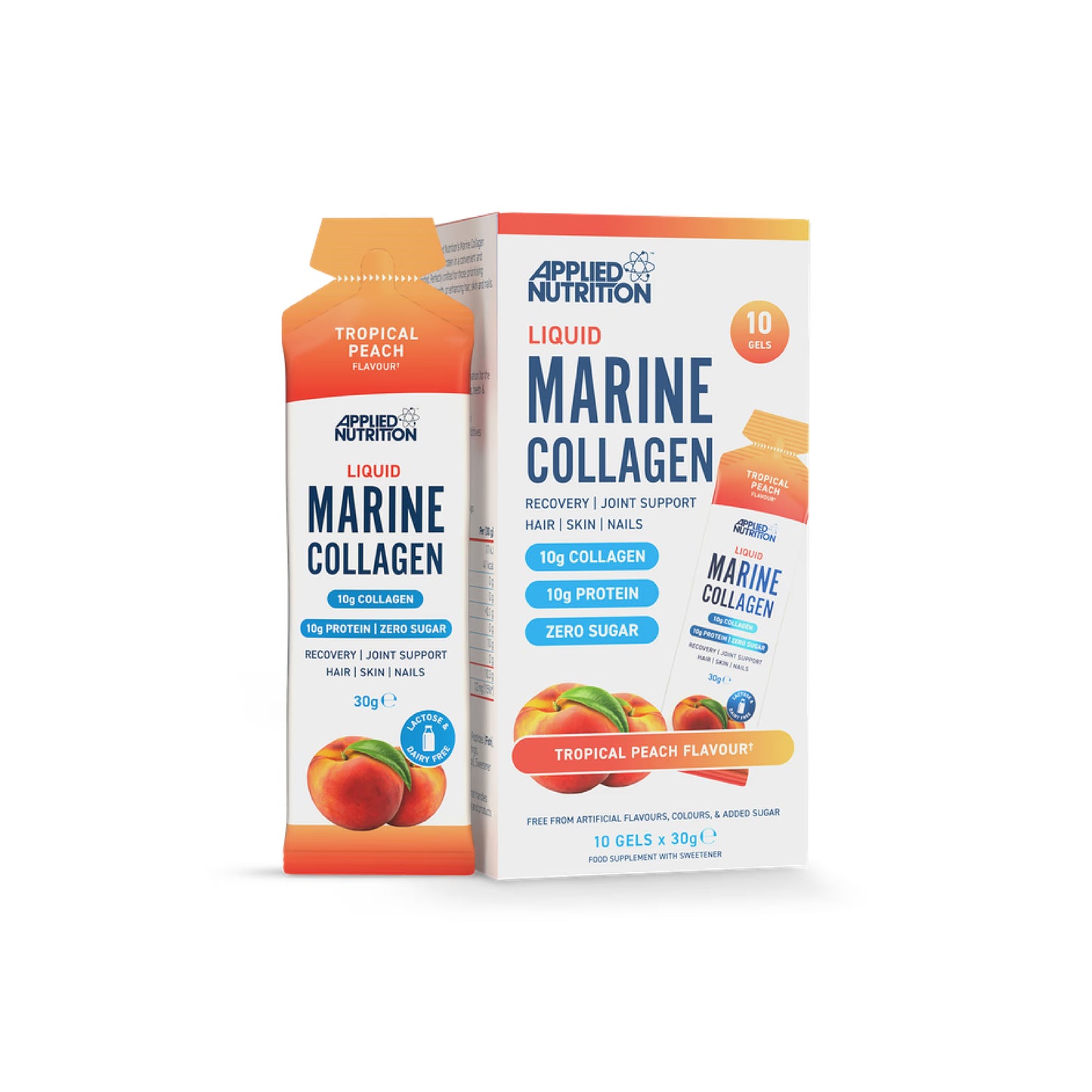 Applied Nutrition Liquid Marine Collagen (Pack of 10)