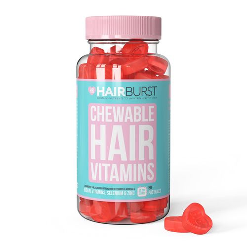 Hair Burst Chewable Hair Vitamins (60 Gummies)