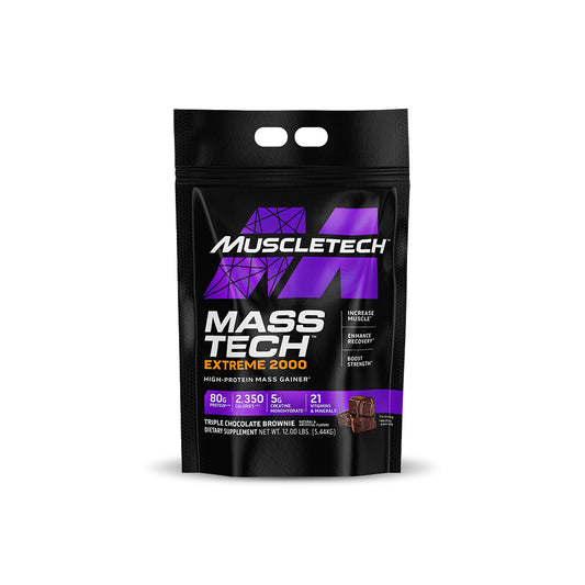 MuscleTech Mass Tech Extreme 2000 Mass Gainer 12lb/5.5kg (10 Servings)