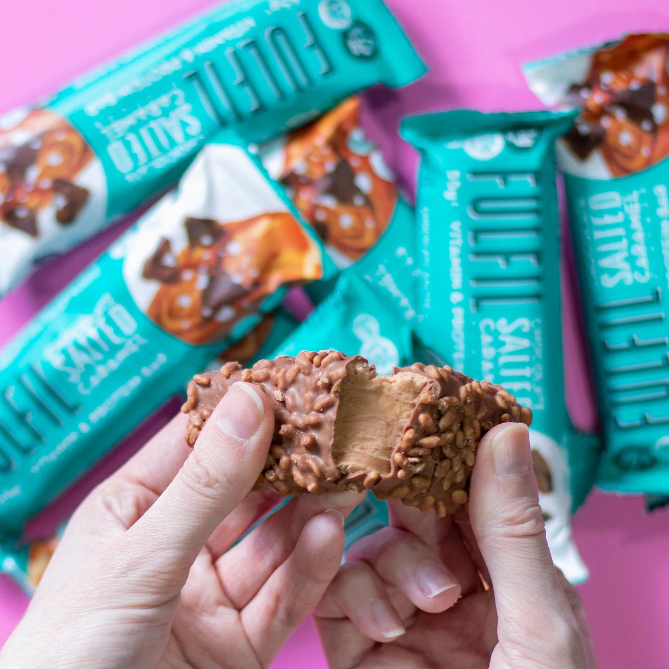 FULFIL Chocolate Salted Caramel Protein Bar | 55g