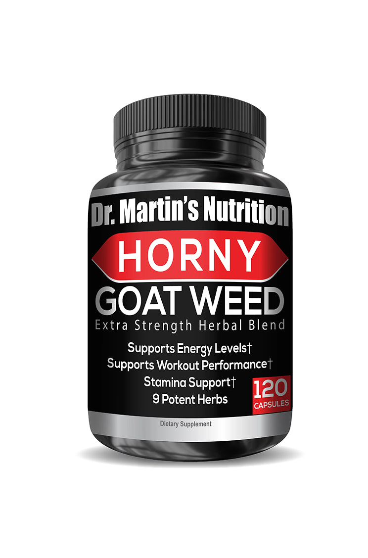 DR MARTIN'S NUTRITION  HORNY GOAT WEED | 120 Caps
