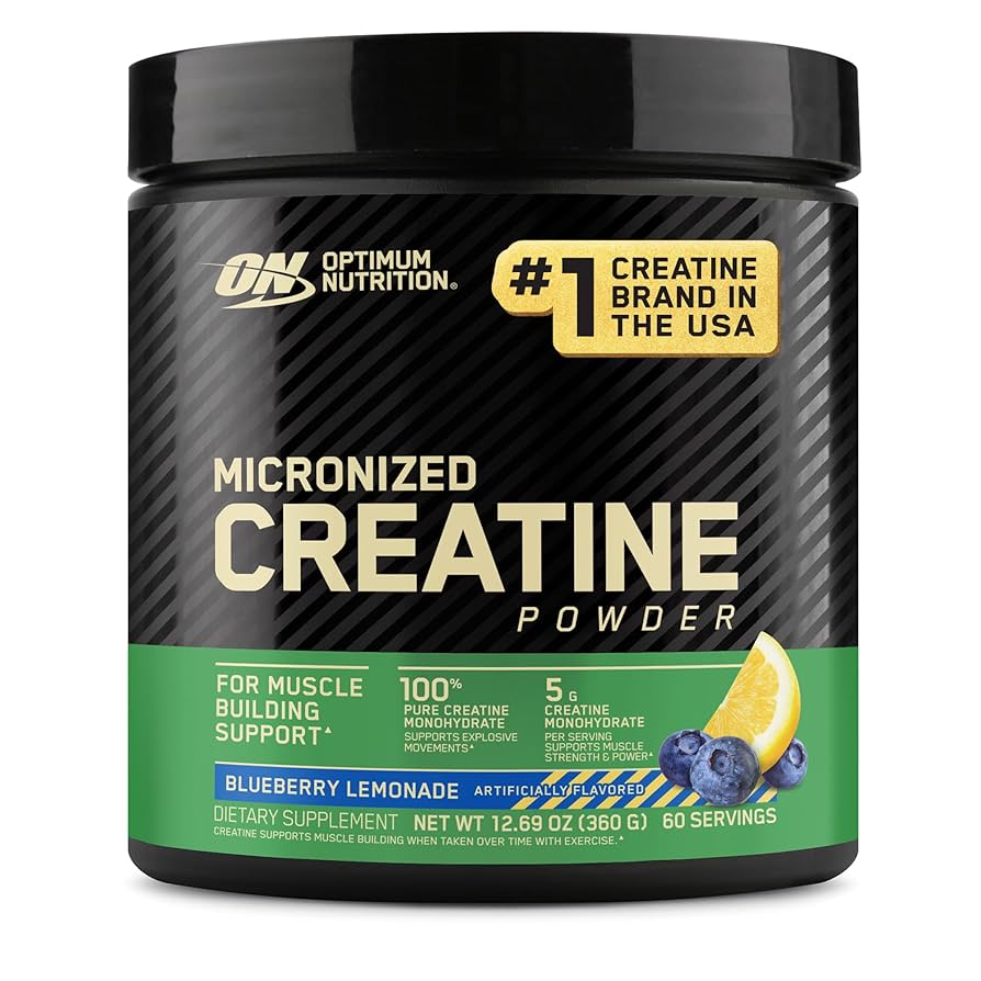 Optimum Nutrition Micronized Creatine Powder Blueberry Lemonade (360G)