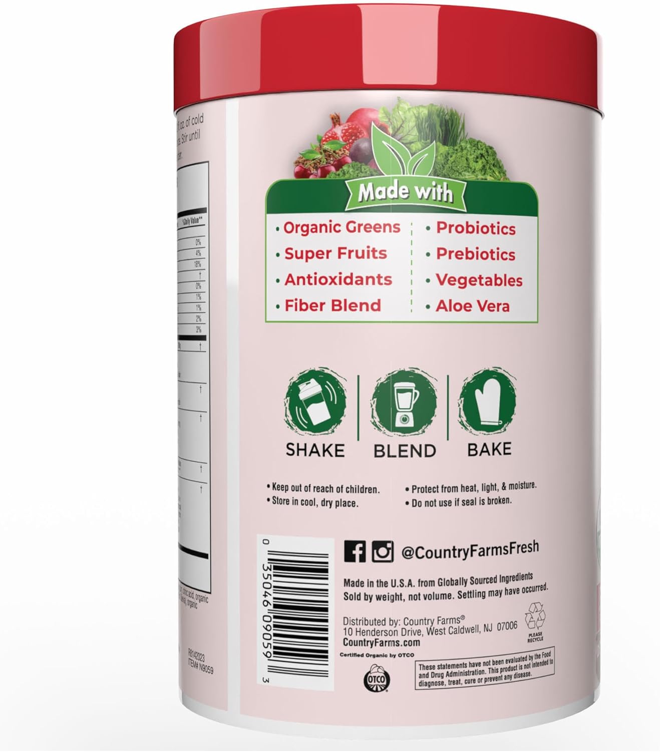 Country Farms Super Greens Powder | 300g