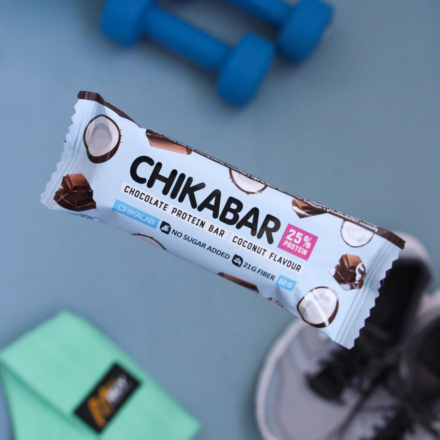 Chikalab Chikabar Chocolate Protein Bar Coconut Flavour | 60g