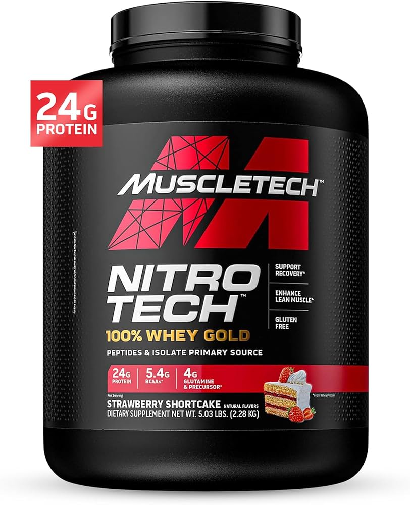 Muscletech Nitrotech 100% Whey Gold 2.3KG (70 Servings)