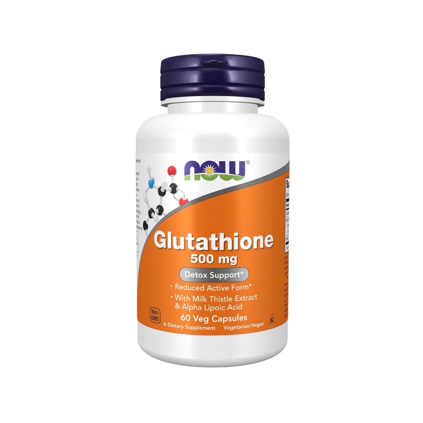Now Food Glutathione 500 mg Veg Capsules