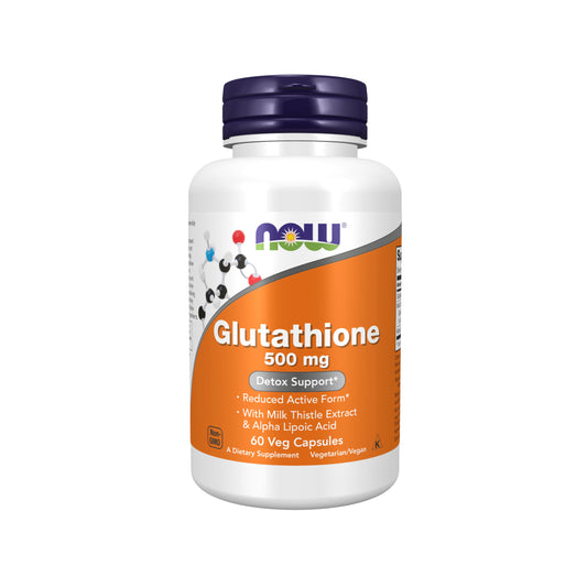 Now Food Glutathione 500 mg Veg Capsules
