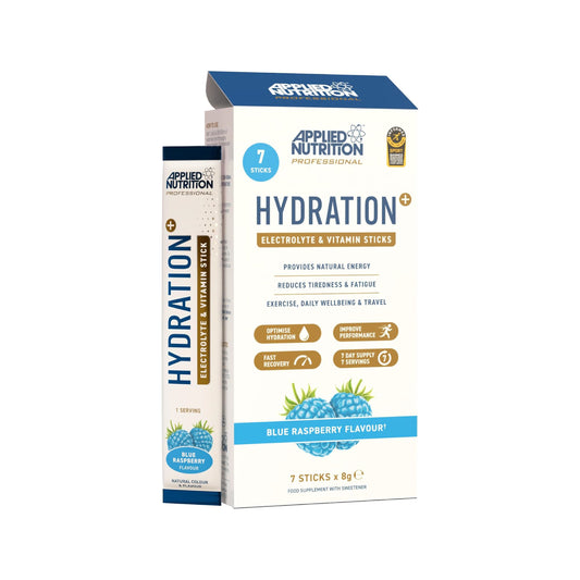 Applied Nutrition Hydration+ Electrolyte & Vitamin Powder Stick Pack| 7 Sticks