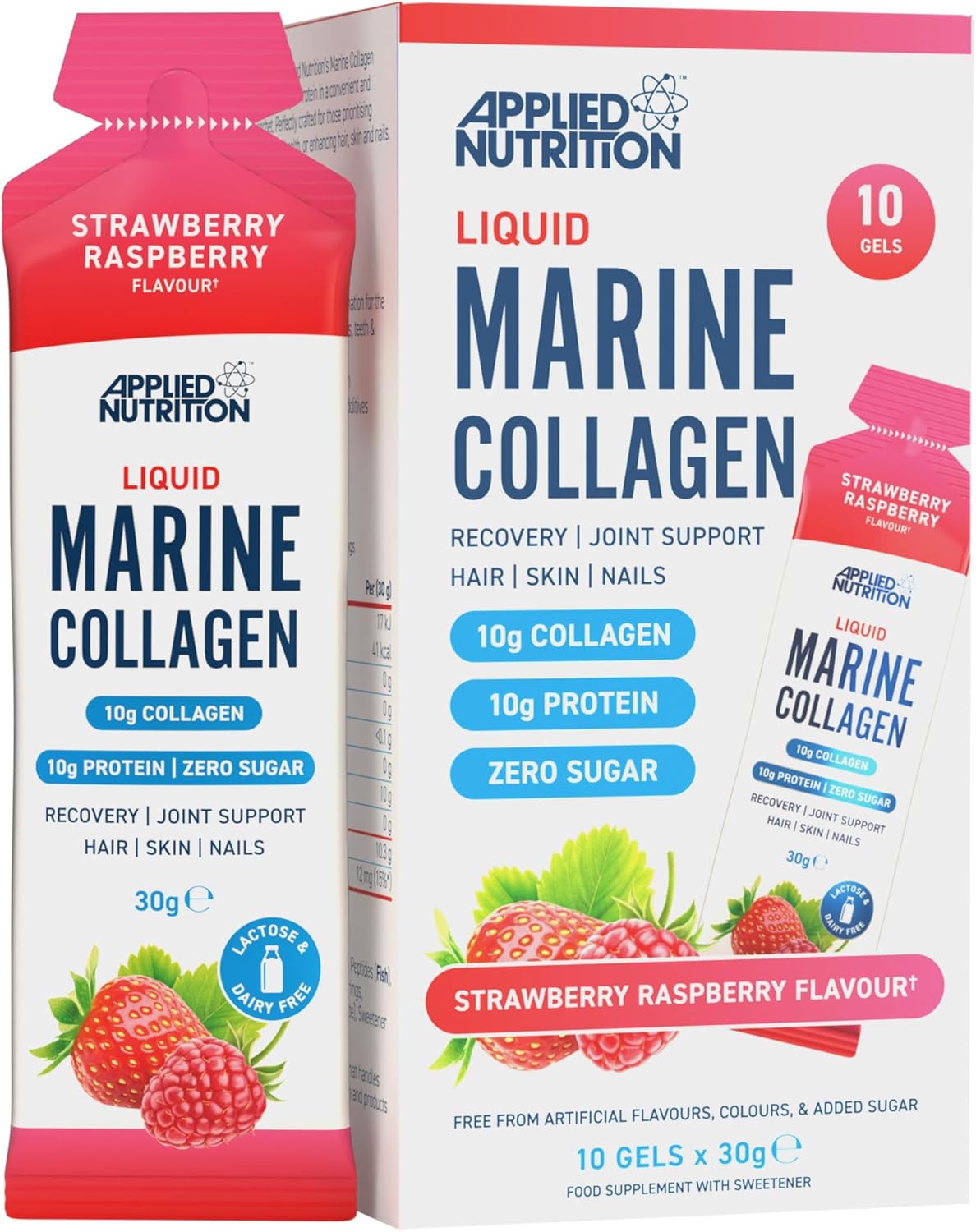 Applied Nutrition Liquid Marine Collagen (Pack of 10)