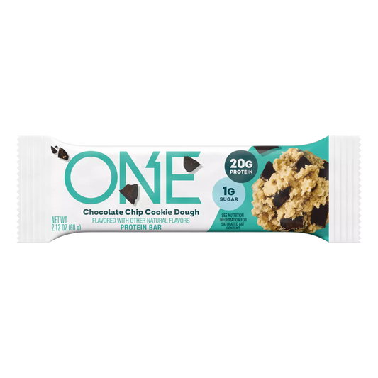 ONE BARS Chocolate Chip Cookie Dough Protein Bar | 60g
