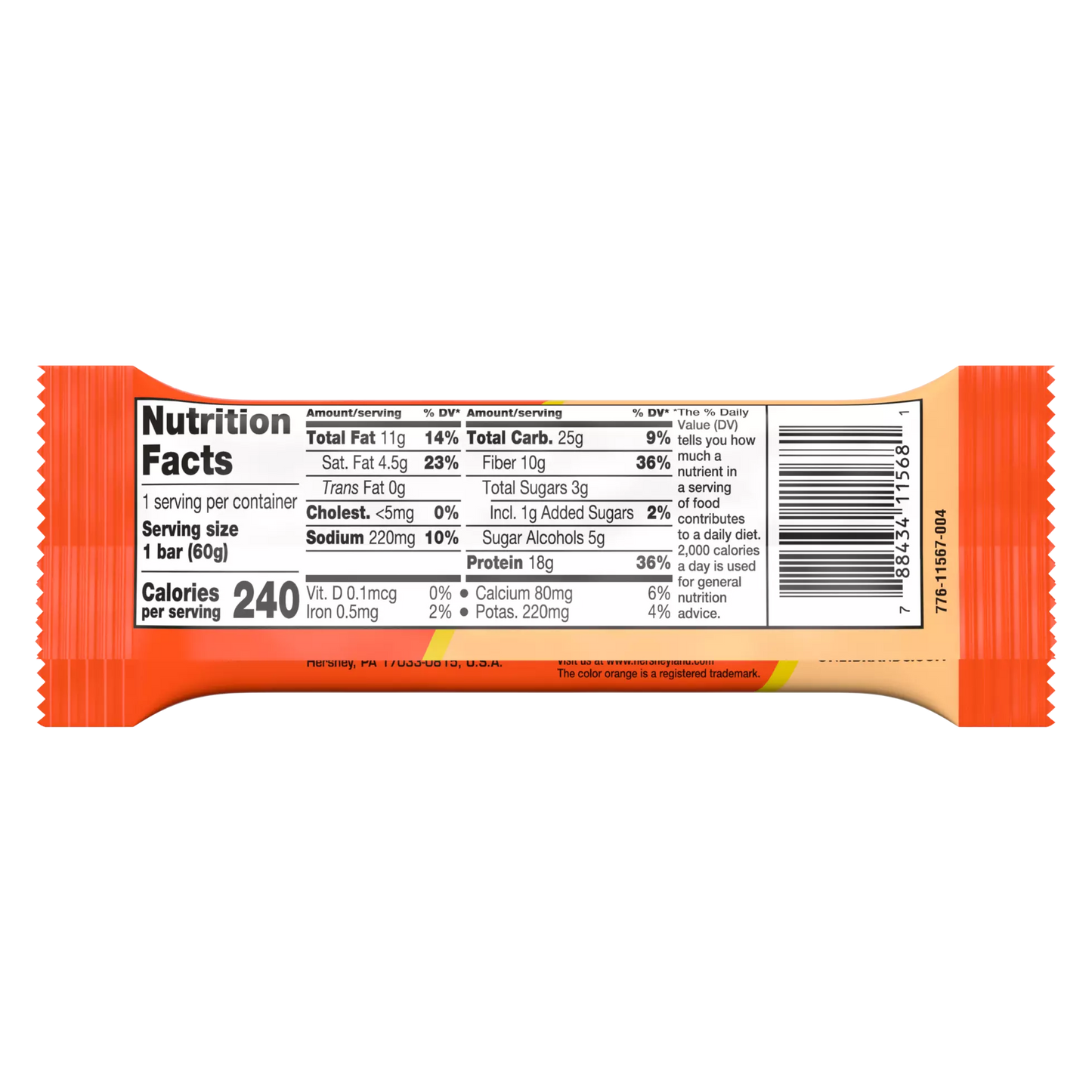ONE REESE'S Peanut Butter Lovers Flavored Protein Bar | 60g