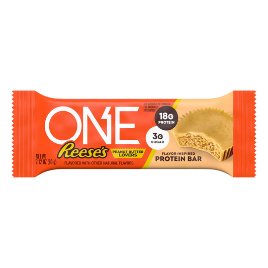 ONE REESE'S Peanut Butter Lovers Flavored Protein Bar | 60g