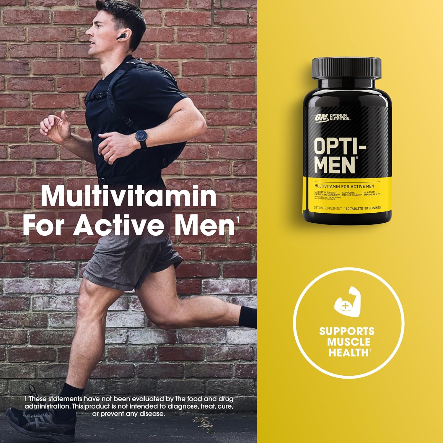 Optimum Nutrition Opti-Men Multi-vitamin – vigor supplements
