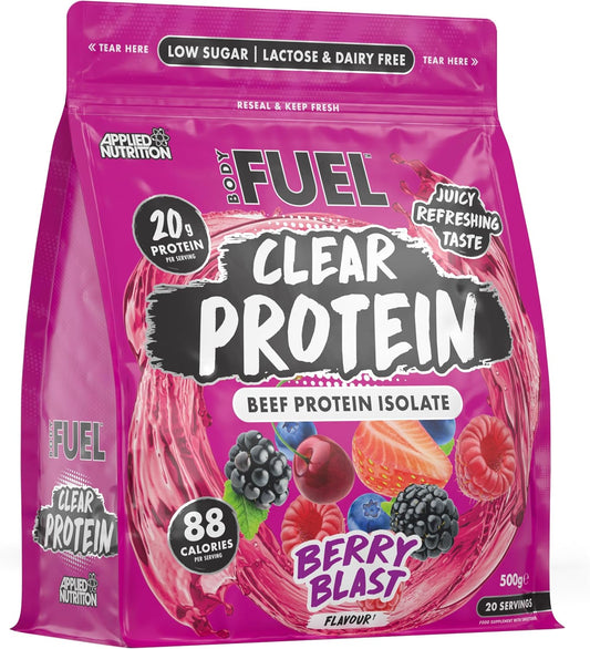 Applied Nutrition BODYFUEL Clear Beef Protein Isolate 500g (20 Servings)