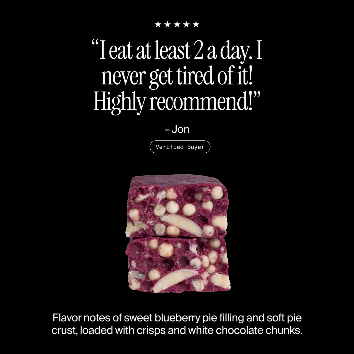 David Blueberry Pie Protein Bar | 62g