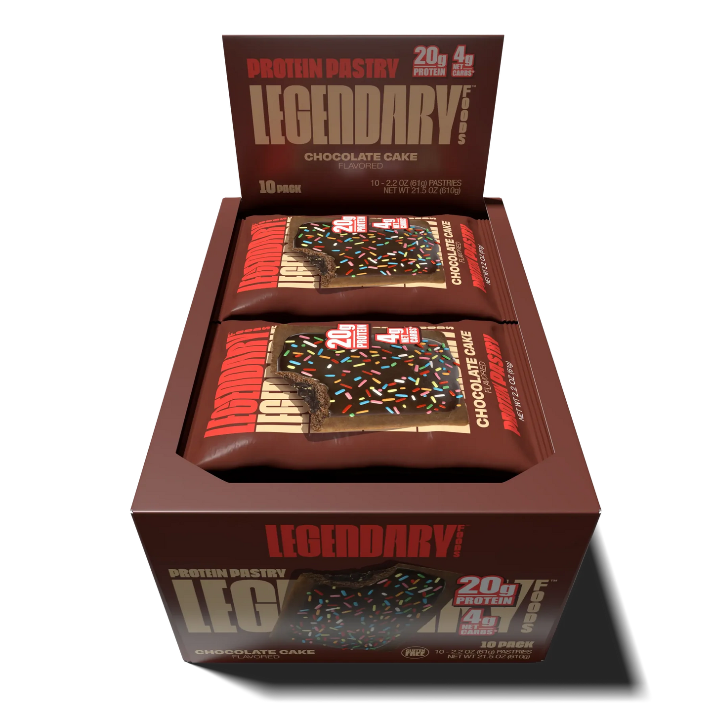 Legendary Foods Chocolate Cake Protein Pastry | 61g