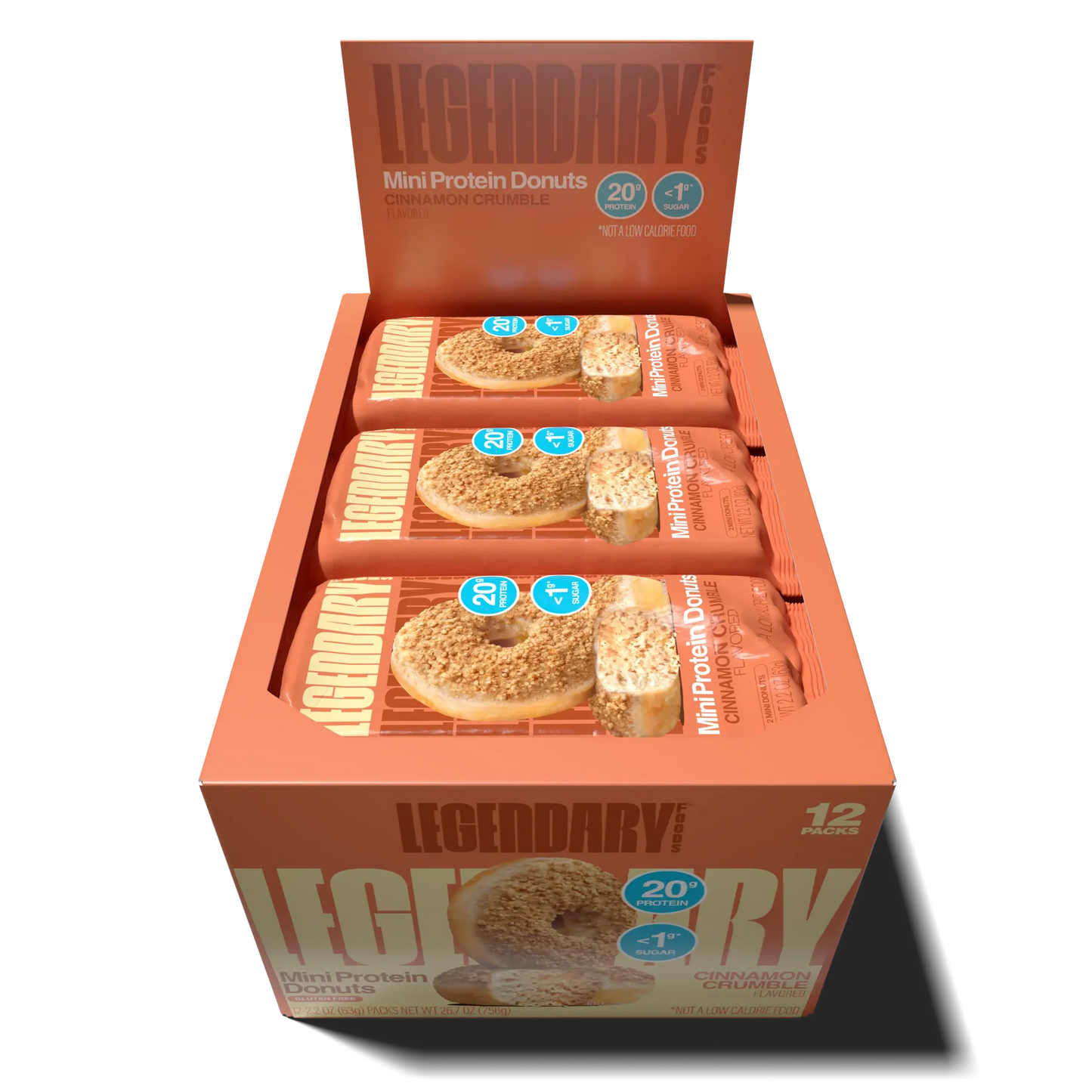 Legendary Foods- Cinnamon Crumble Donuts | 63g