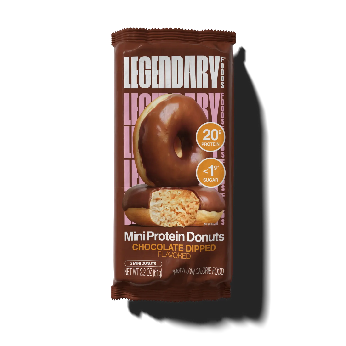 Legendary Foods - Chocolate Dipped Protein Donuts | 61g