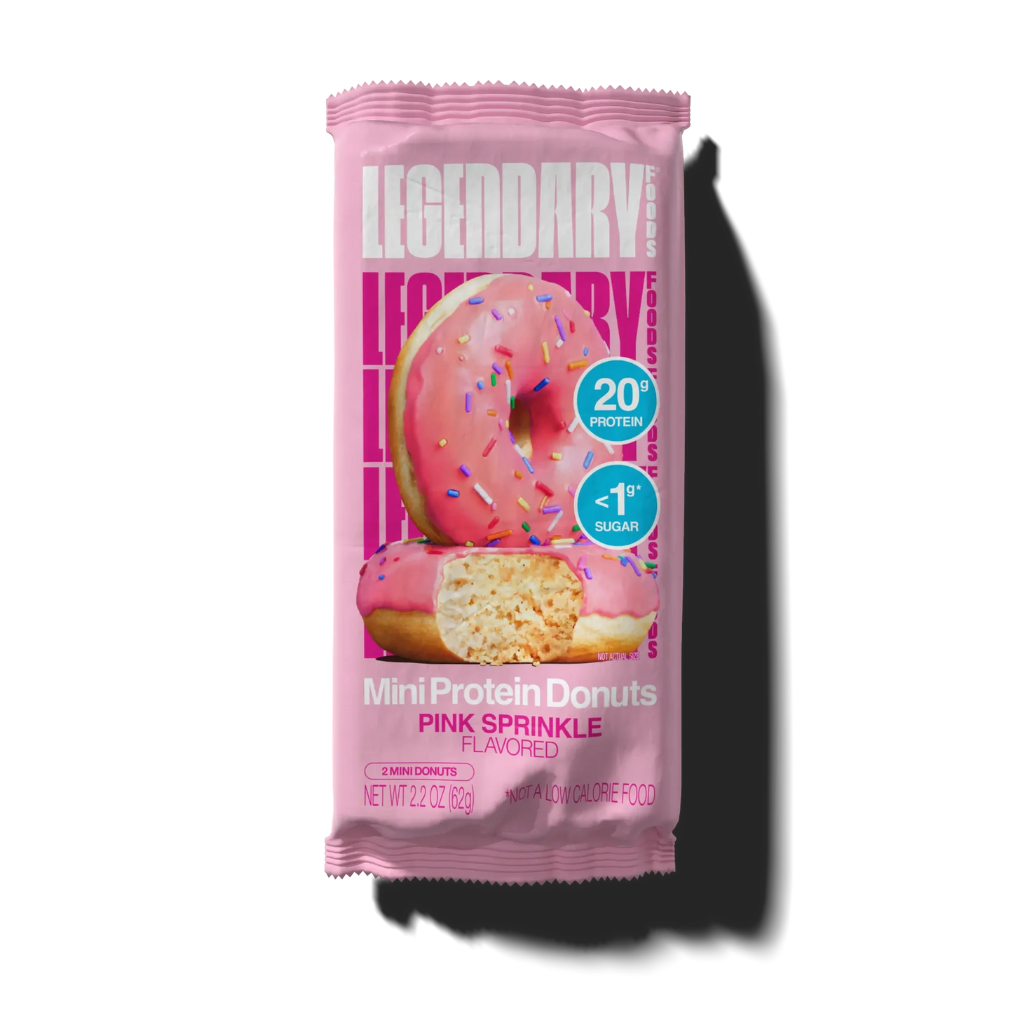 Legendary Foods-Pink Sprinkle Protein Donuts | 62g