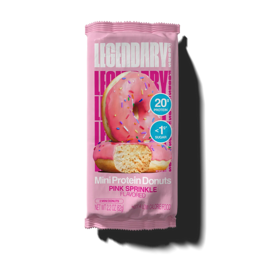 Legendary Foods-Pink Sprinkle Protein Donuts | 62g