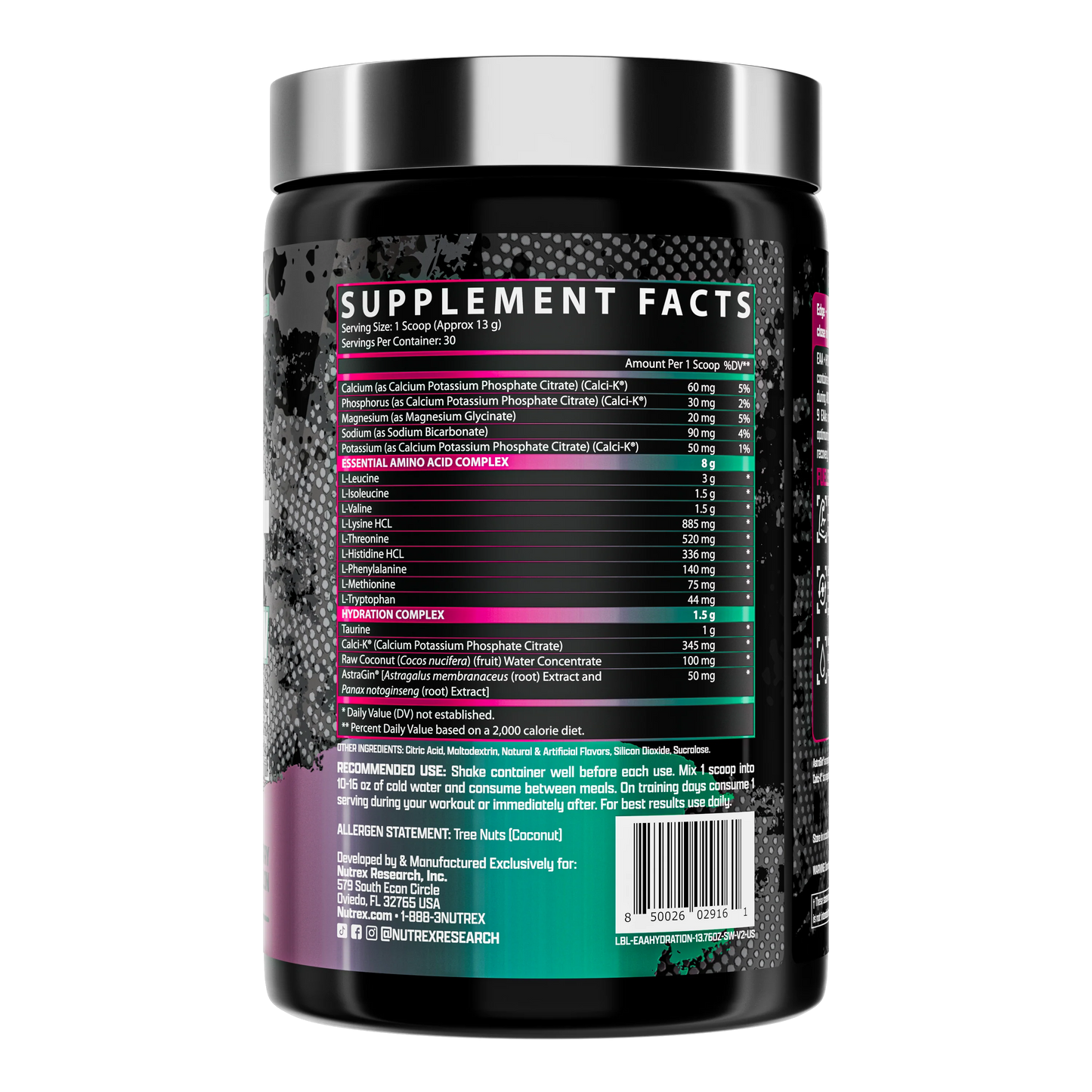 Nutrex Research EAA+Hydration (30 Serving)