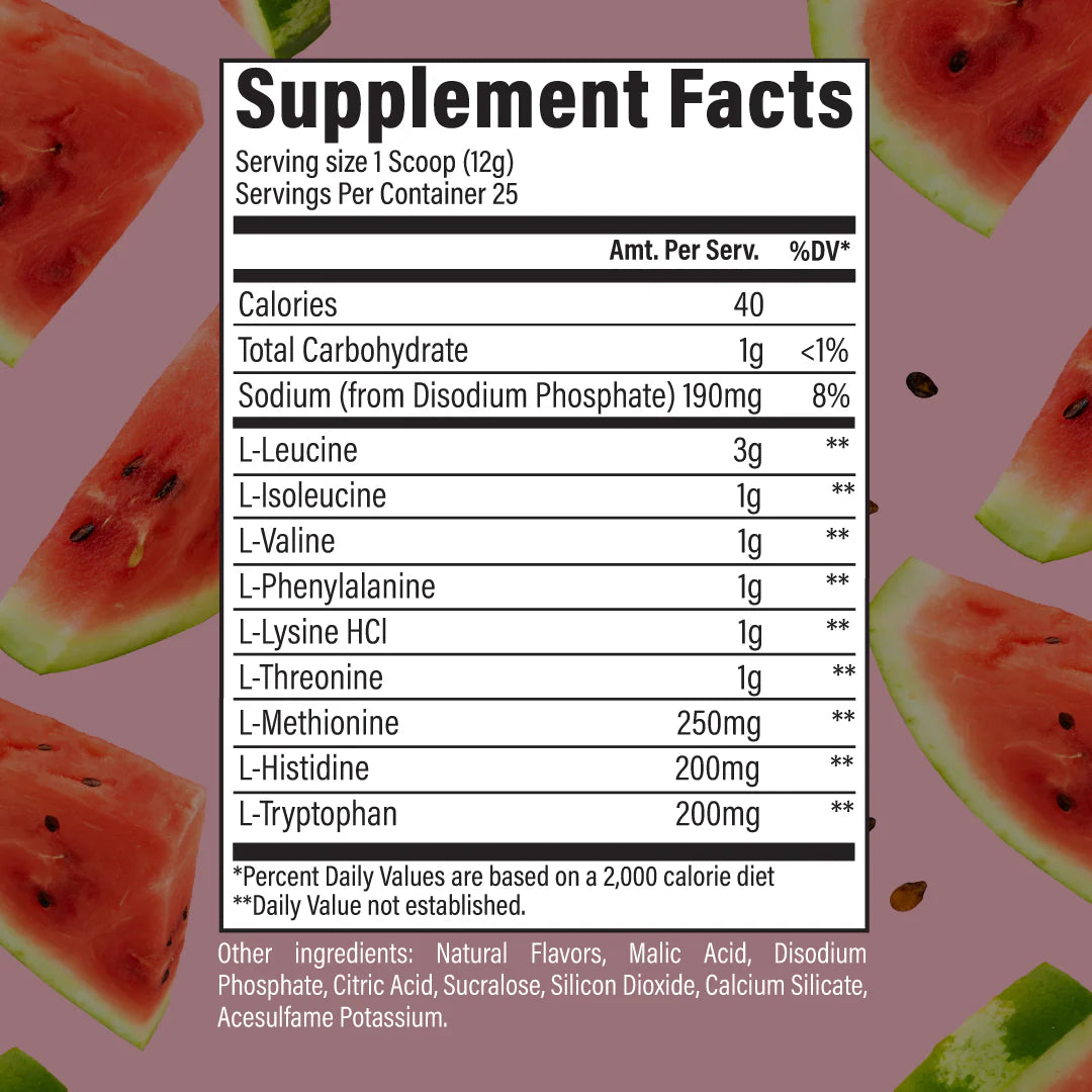 RAW EAA - Essential Amino Acids (25 Servings)