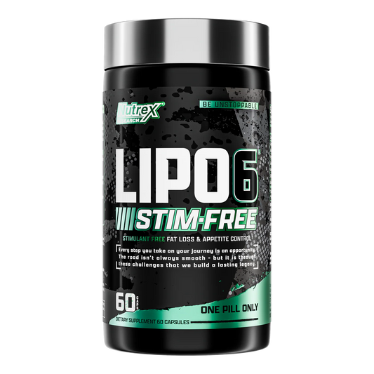 Nutrex Research Lipo-6 Stim Free | 60 Capsules