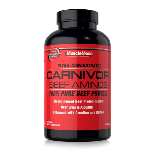 MuscleMeds Carnivor Beef Aminos 300 Tablets