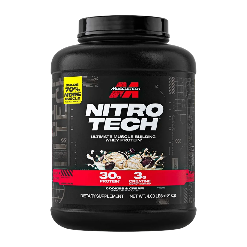 MuscleTech NitroTech Whey Protein 1.8Kg (40 Servings)