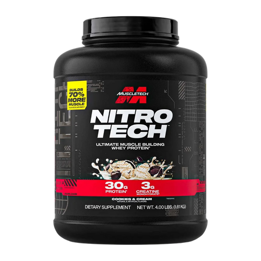 MuscleTech NitroTech Whey Protein 1.8Kg (40 Servings)