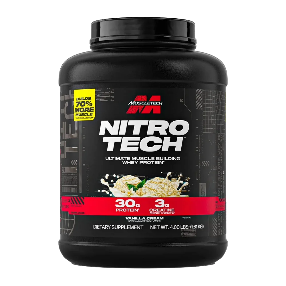 MuscleTech NitroTech Whey Protein 1.8Kg (40 Servings)