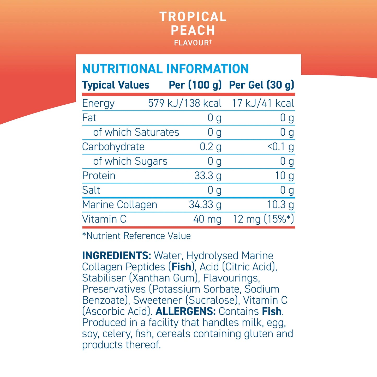 Applied Nutrition Liquid Marine Collagen (Pack of 10)