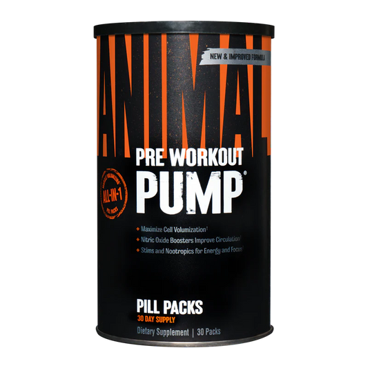 Universal Nutrition Animal Pump Pill Packs (30 Servings)