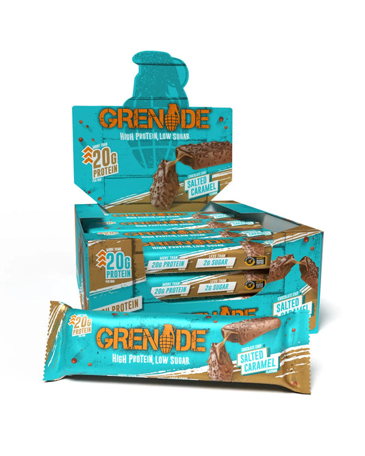 Grenade Chocolate Chip Salted Caramel Protein Bar | 60g