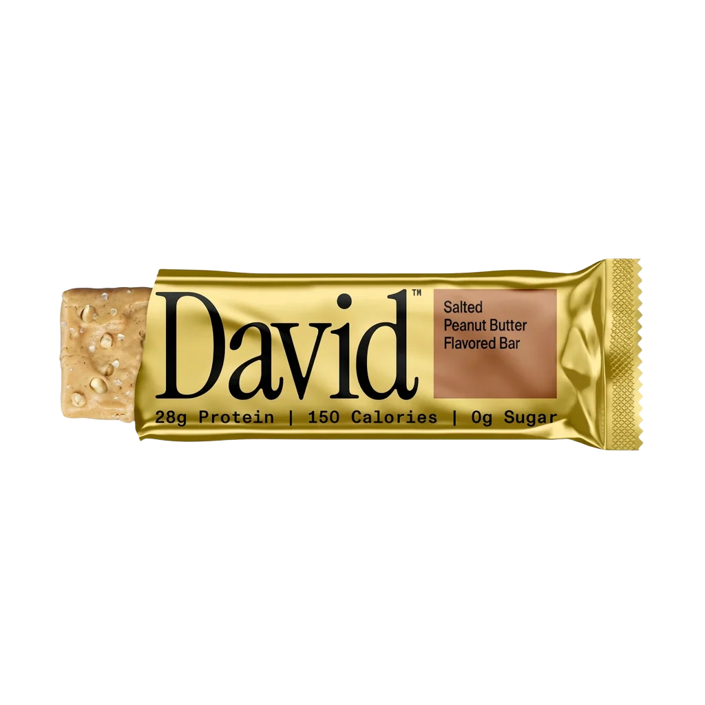 David Salted Peanut Butter Protein Bar | 62g