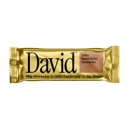 David Salted Peanut Butter Protein Bar | 62g